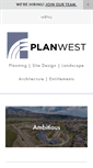 Mobile Screenshot of planwest.com